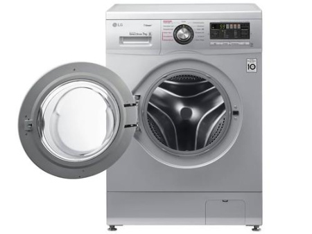 Стиральная машина LG F1296HDS4 серебристый