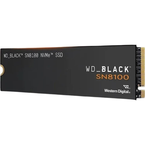 SSD Western Digital Black SN8100 (WDS200T1X0M) M2.2280 PCIe 5.0 2Tb, 14900MBs/14000MBs, TBW 2400, 1 year