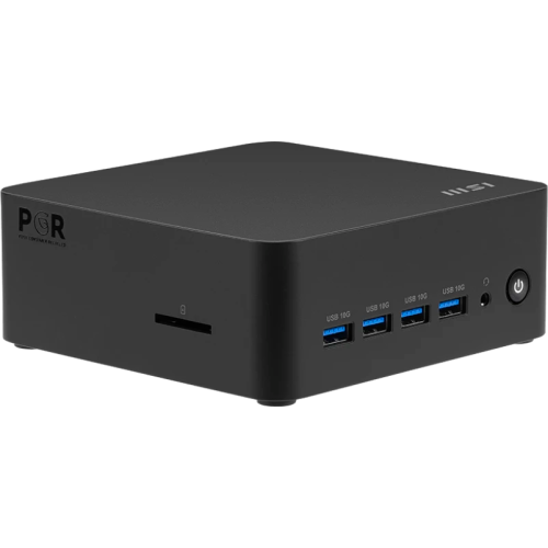 Неттоп MSI Cubi Z AI 8M-008XRU (9S6-B03231-019) AMD Ryzen 5 8645HS, DDR5 16ГБ, 512ГБ(SSD), AMD Radeon 760M, без операционной системы