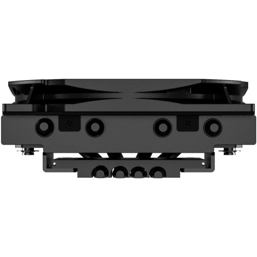 Кулер ID-COOLING IS-37-XT Black LGA1700/1200/115X/AM5/AM4 низкопрофильный высота 37mm (TDP 95W, PWM, 3 тепл.трубки прямого контакта, Fan 92m)
