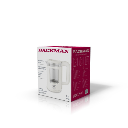 Электрочайник BACKMAN BM-TEA 716