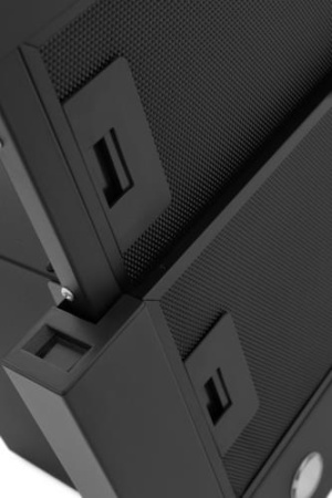 Вытяжка телескопическая ZUGEL ZHT652GB черный/черный