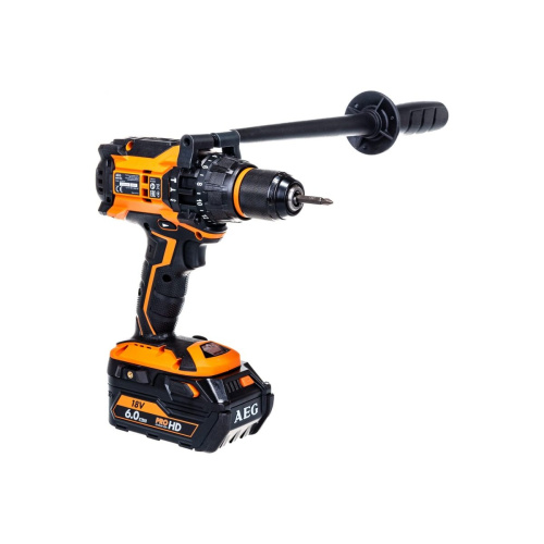 Дрель-шуруповерт AEG BSB18BL LI-602C бесщеточная ударная (4935464100)