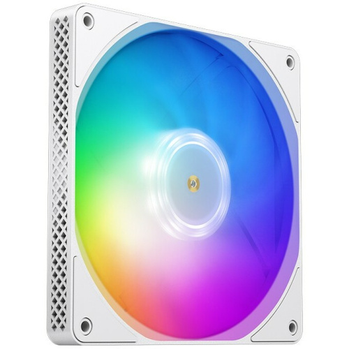 Вентилятор JONSBO HF1415 White 140х140х15мм (PWM, ARGB LED, 700-1650об/мин, белый) Retail