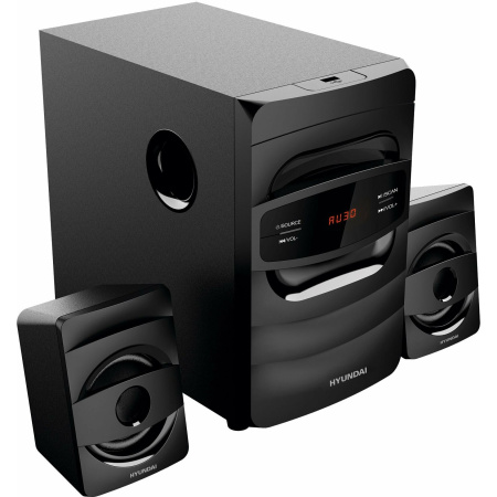 Микросистема Hyundai H-MS1404 черный