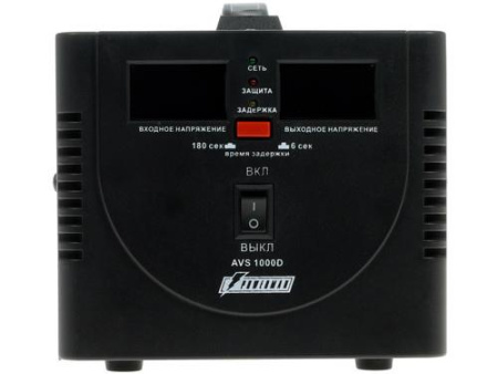 Стабилизатор напряжения Powerman AVS 1000D Black