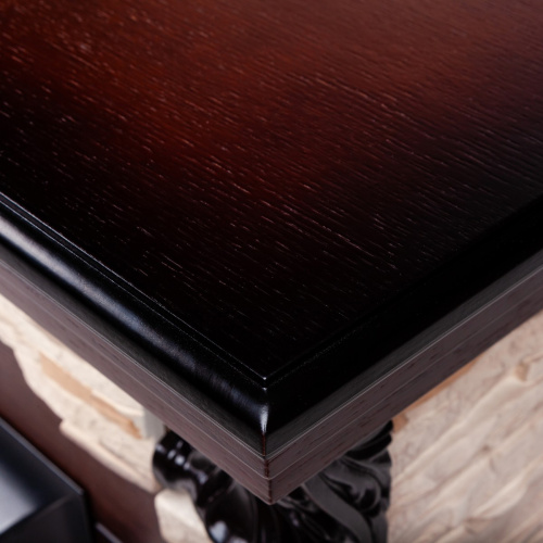 Электрокамин RealFlame Dublin Rock AO античный дуб с очагом Majestic Lux Black