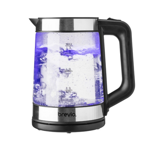 Электрочайник Brevio Glass Kettle BV1706 черный