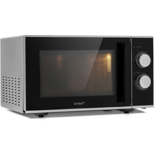 Микроволновая печь Vitek VT-MW0823 серебристый/черный