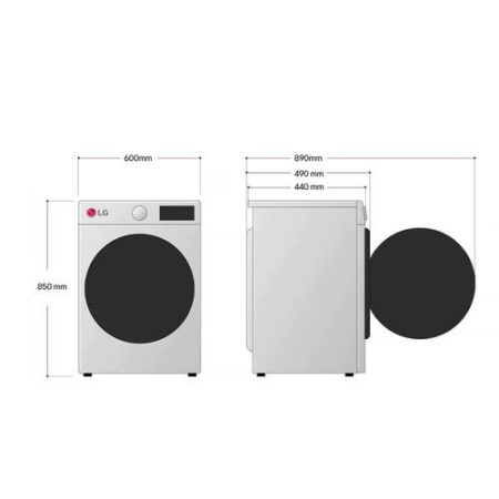 Стиральная машина LG FH0B8LD6 белый