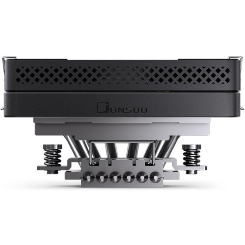Кулер JONSBO HP-600 Black LGA1700/1200/115X/AM5/AM4 низкопрофильный 66мм (TDP 210W, PWM, 120mm ARGB Fan, 6 тепловые трубок, 4-pin) Retail
