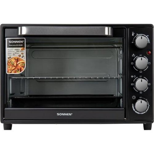 Мини-печь SONNEN EO-HL38K (458306) черная