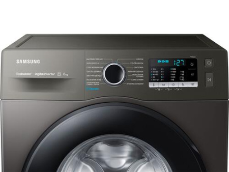 Стиральная машина Samsung WW80AGAS26AXLD серый