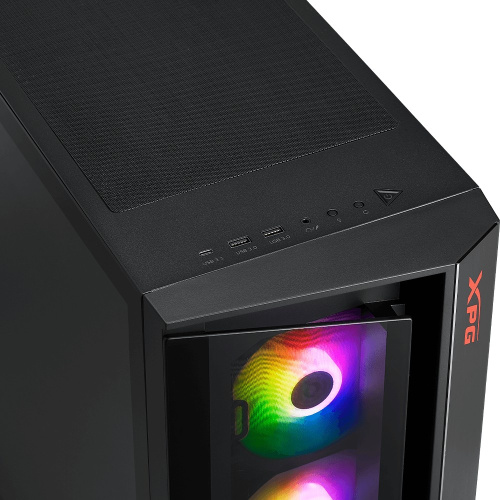 Корпус ADATA XPG CRUISERST (CRUISERST-BKCWW) черный Mid-Tower, Micro-ATX, Mini-ITX, Standard-ATX