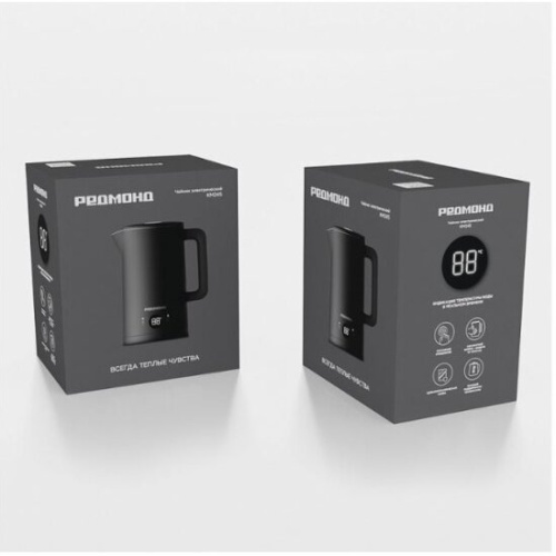 Электрочайник Redmond KM245 черный