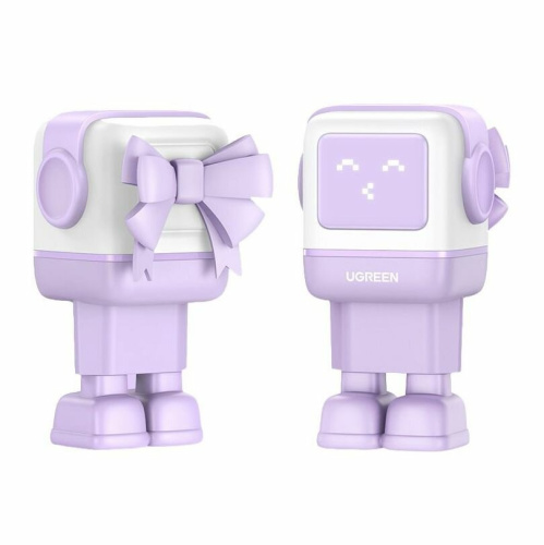 СЗУ UGREEN CD361 (35291) USB-A+2*USB-C 65W Nexode Robot GaN Tech Fast Charger Purple
