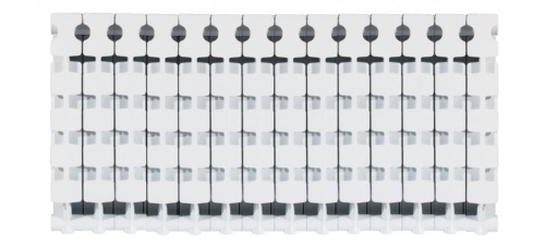 Алюминиевый радиатор отопления Fondital 500/100 Calidor Super B4 (14 секций)