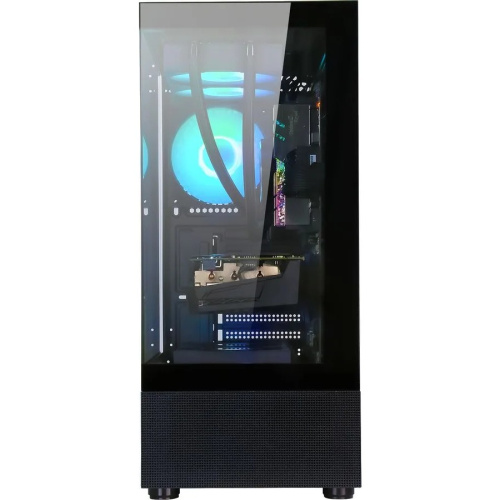 Корпус Formula Crystal Z1 черный без БП ATX 2xUSB2.0 1xUSB3.0 audio bott PSU