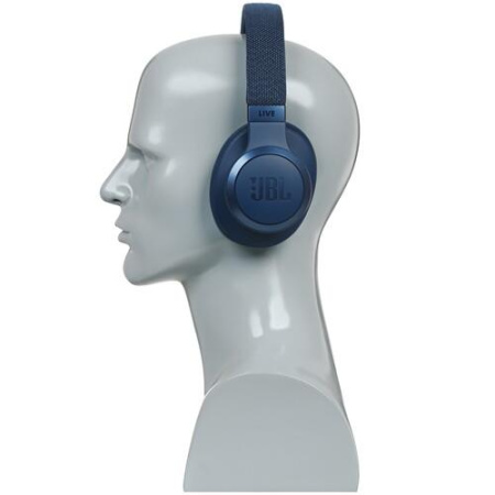 Беспроводные/проводные наушники JBL LIVE 660NC синий
