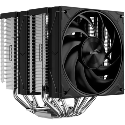 Кулер SAMA A60E (A60-XXWNNXOX-G) (265W, 4-pin PWM, 156.5mm, 6x6mm, 2x120mm, 78CFM, 29dBA, 2200RPM, S 1851/1700/1200/115X, AM5)