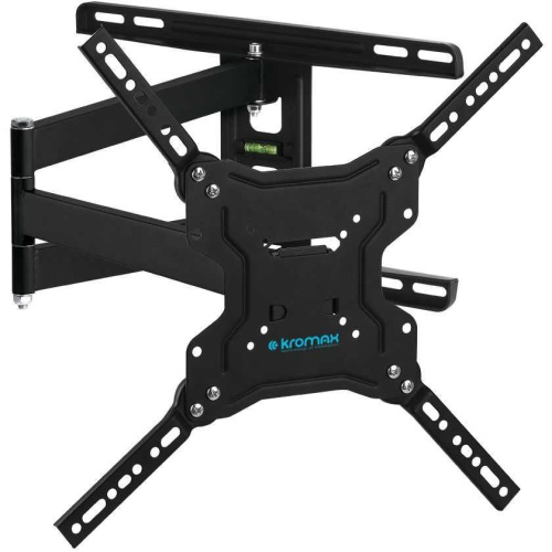 Кронштейн для телевизора Kromax DIX-19 черный 22"-65" до45кг поворотно-выдвижной и наклонный