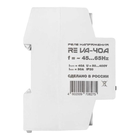 Реле напряжения RE VA-40A
