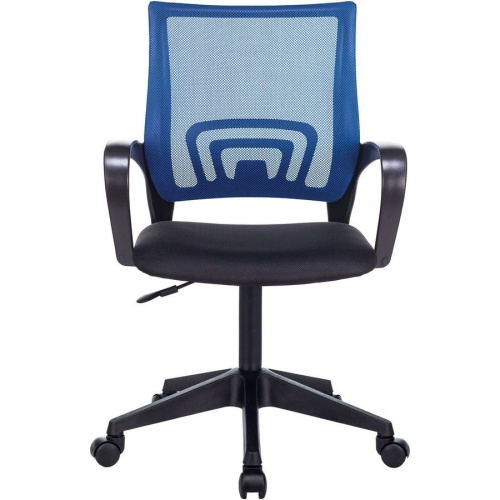 Кресло Бюрократ CH-695NLT/BL/TW-11 синий TW-05 сиденье черный TW-11 сетка/ткань крестов. пластик