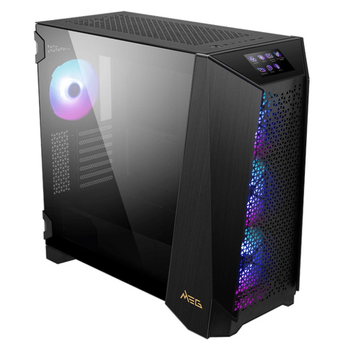 Корпус MSI MEG Prospect 700R (306-7G15R21-W57) Mid-Tower, E-ATX, 2xUSB 3.2, 1xUSB-C, Audio I/O, 4x140 ARGB fan, Laminated Tempered Glass, (41556)