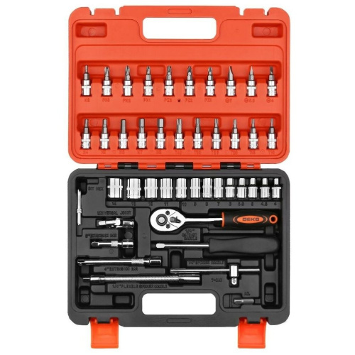 Набор инструментов Deko DKMT46 46 предметов (жесткий кейс) (065-0729)