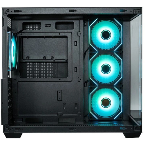 Корпус XASTRA QW500 4ARGB-C10-UC Black (QW500-4FM12A-C10-UC) ATX/Aquarium/Screewless/4x120mm ARGB PWM FM fans/Argb+PWM HUB 10port/Type-C