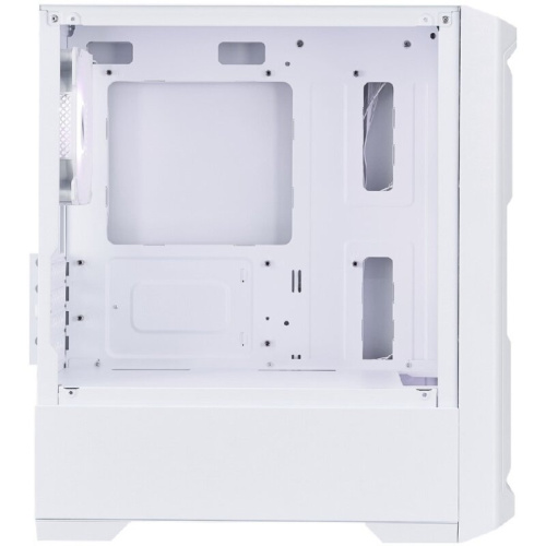 Корпус 1STPLAYER Bullet Hunter H2 ARGB White (H2-WH-4F7-W) / mATX / 4x120mm ARGB fans