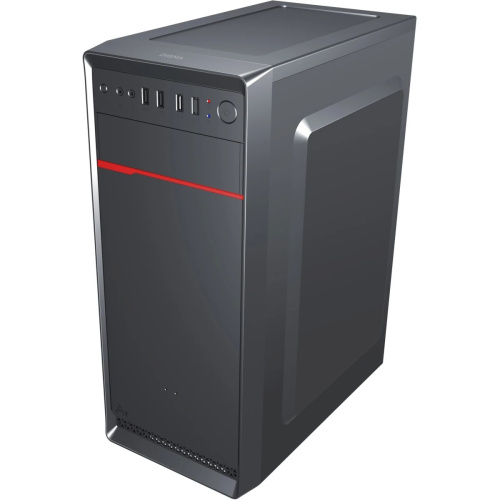 Корпус Digma DCC-MD302 черный без БП ATX 1x80mm 3x120mm 2xUSB2.0 2xUSB3.0 audio