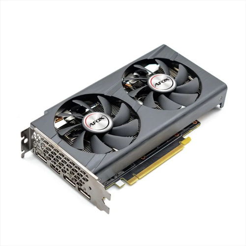 Видеокарта Afox GeForce RTX2060 (AF2060-6144D6H4-V2) 6GB GDDR6 192BIT DP DVI HDMI ATX Dual Fan Retail Pack