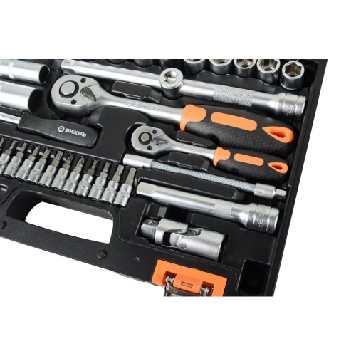 Набор инструмента ВИХРЬ 1/2", 1/4", 82 предмета