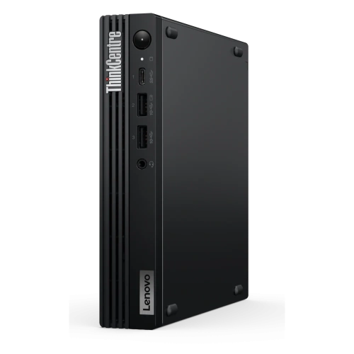 Неттоп Lenovo ThinkCentre Tiny M70q-5 slim (12TD0041UM) i7 14700T (1.3) 16Gb SSD512Gb UHDG 770 W11P GbitEth WiFi BT 135W kb мышь клавиатура черный