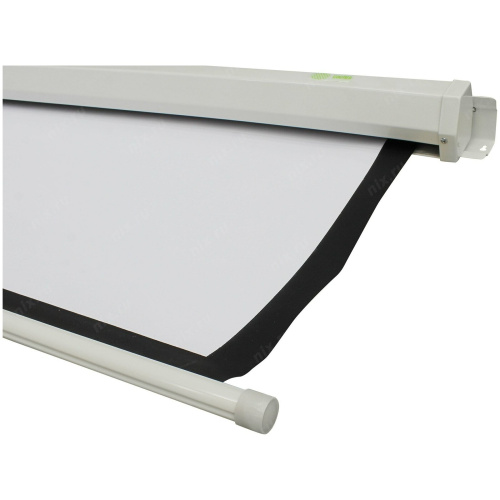 Экран Cactus CS-PSW-180X180-BK Wallscreen настенно-потолочный рулонный черный