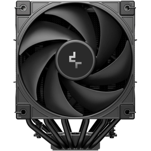 Кулер DEEPCOOL AK620 G2 LGA1851/1700/1200/115X/AM5/AM4 (TDP 260W, PWM, Dual Fan 120mm, 6 тепл. трубок, Copper Base, Wood-grain top cover, черн)