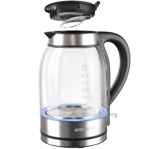 Электрочайник Polaris PWK 1739CGL сталь стекло/металл