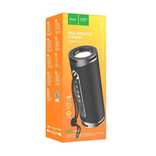 Портативная колонка Hoco HC9 Dazzling pulse sports, black