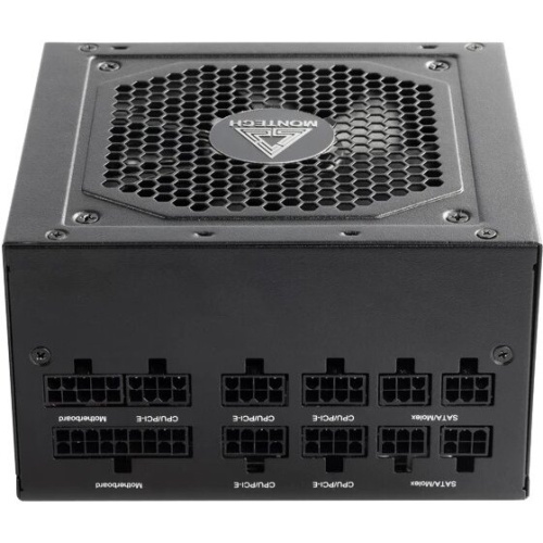 Блок питания Montech Century 650W / ATX 2.43, APFC, 80 Plus Gold, Full Bridge LLC, DC-DC, Japan caps, 120mm fan, full modular