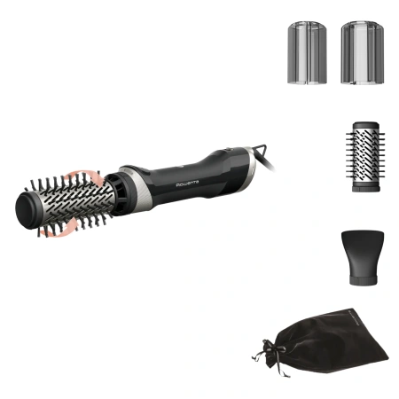 Фен-щетка Rowenta UB9530F0 коричневый/золотистый