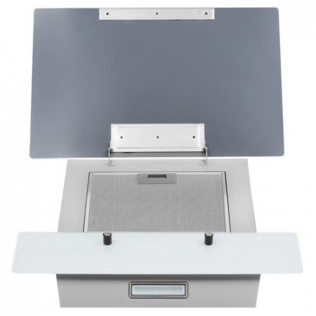 Вытяжка наклонная Gorenje WHI649EXGW белый/белый