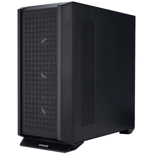 Корпус 1STPLAYER Prostation 8 Max (PS8MX-BK-4F) / ATX, 13x3.5", 2x2.5" / 4x120mm fans