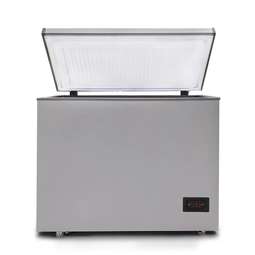 Морозильный ларь БИРЮСА M210KDN 160л металлик