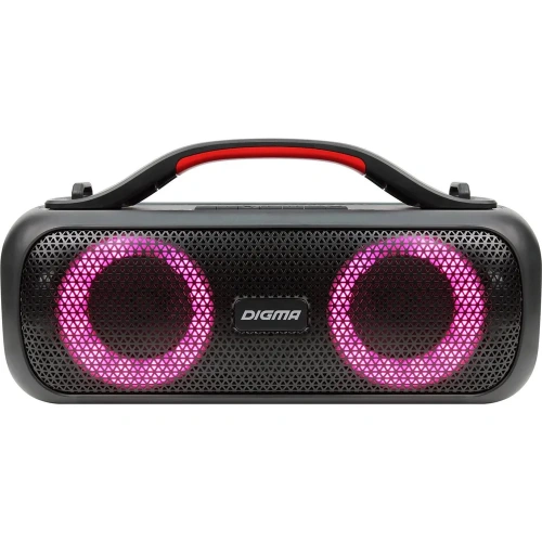 Колонка портативная Digma D-PS1531 черный/черный