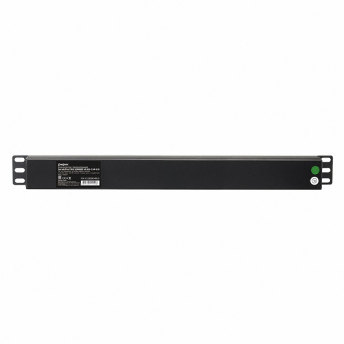 Блок розеток ExeGate ServerPro PDU-19H609 Al-6S-C14-2CU-SPD1 (EX280834RUS) 19", 1U, Алюминий, 6 Schuko, кабель с вилкой C14 VDE-250V-10A-3*1.0mm2