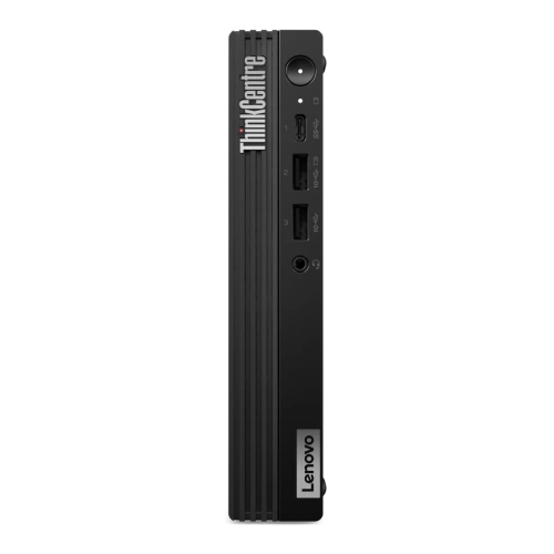 Неттоп Lenovo ThinkCentre Tiny M70q-5 slim (12TD0041UM) i7 14700T (1.3) 16Gb SSD512Gb UHDG 770 W11P GbitEth WiFi BT 135W kb мышь клавиатура черный