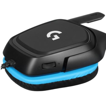 Проводные наушники Logitech G431 черный