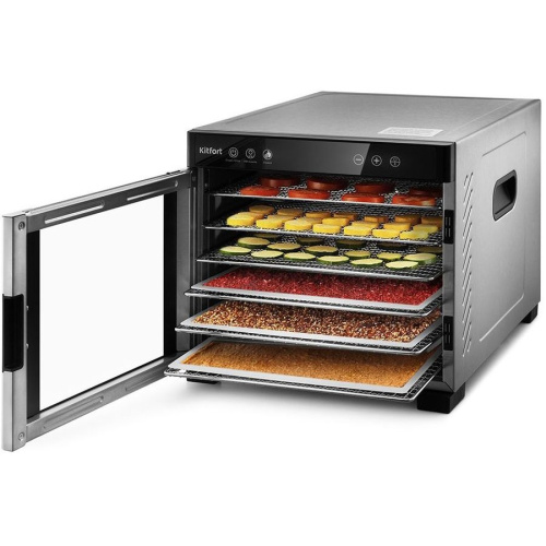 Сушка для фруктов и овощей Kitfort KT-1916 черный