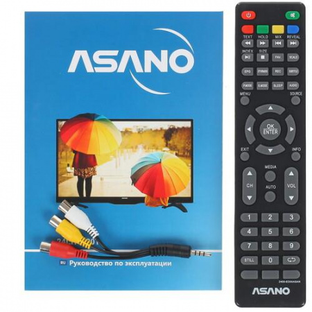 LED-телевизор Asano 24LH1020T черный